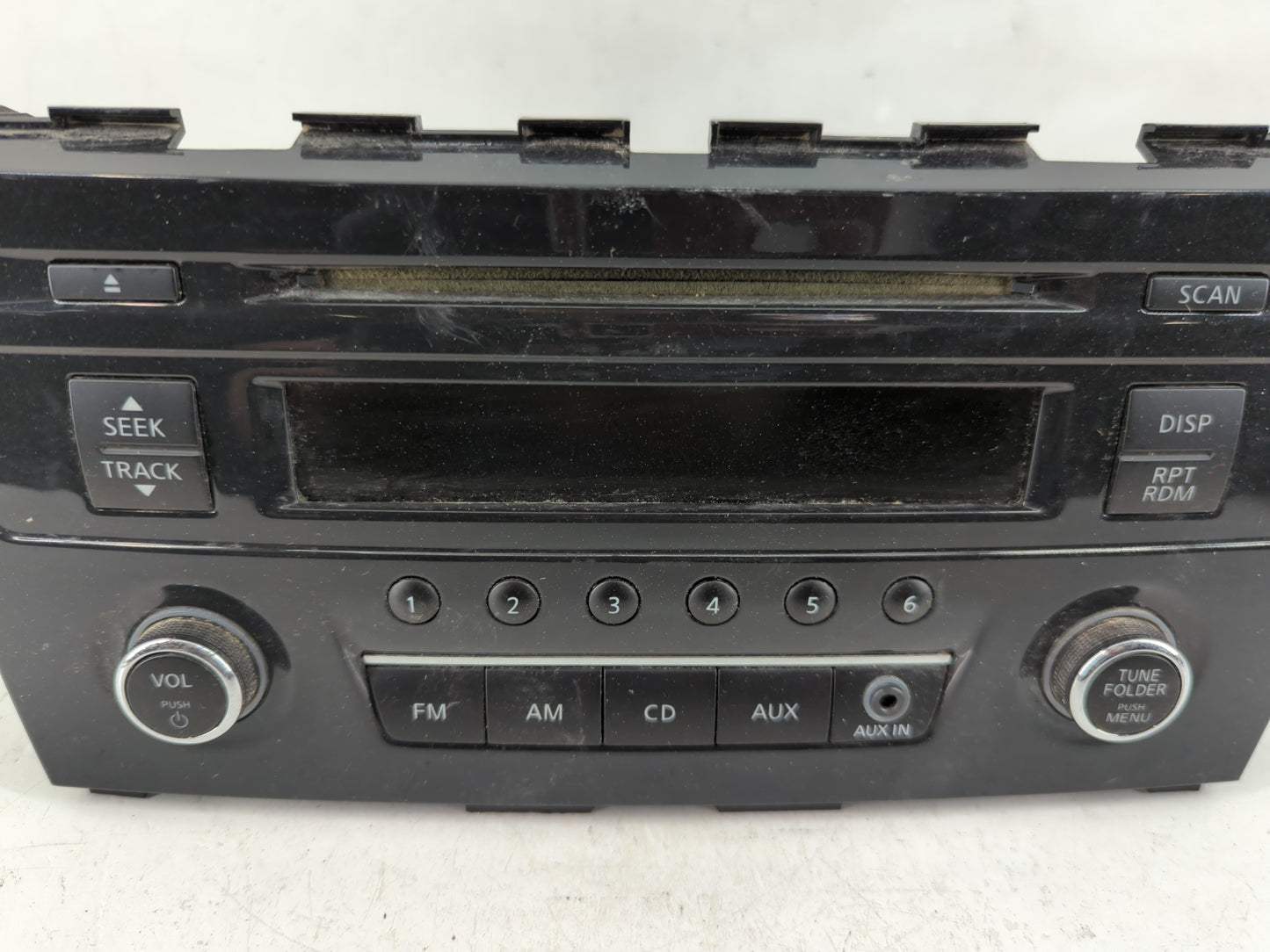2013-2014 Nissan Altima Radio AM FM Cd Player Receiver Replacement Fits Fits 2013 2014 OEM Used Auto Parts - Oemusedautopart