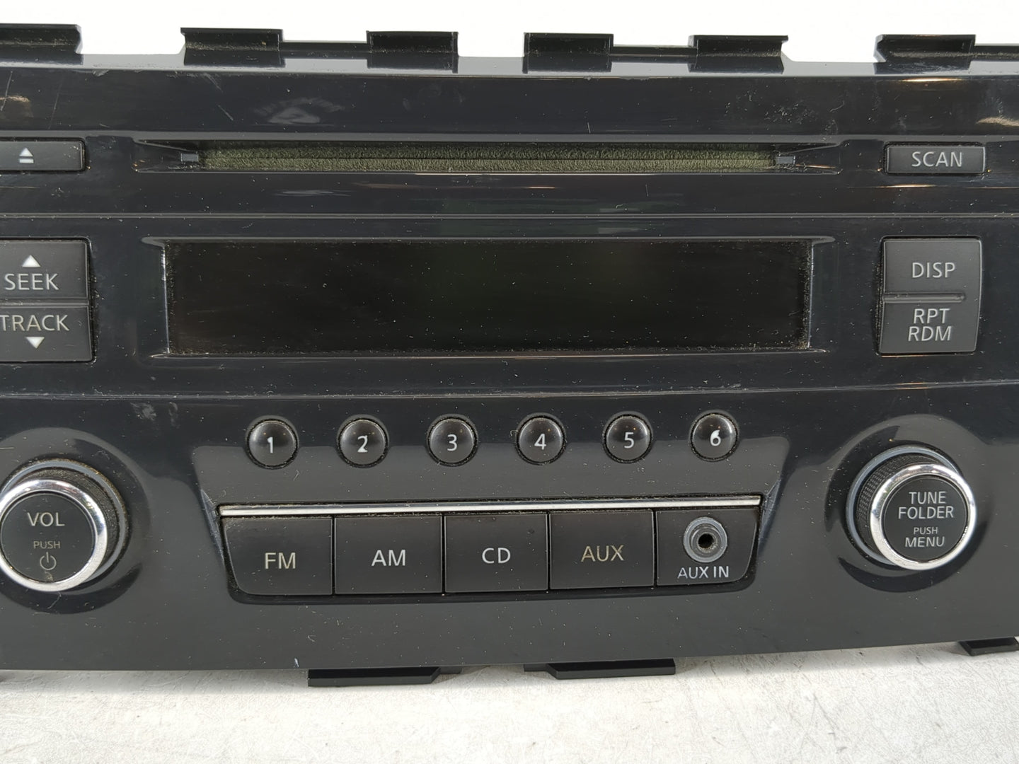 2013-2015 Nissan Altima Radio AM FM Cd Player Receiver Replacement P/N:28185 3TB0G Fits Fits 2013 2014 2015 OEM Used Auto Pa