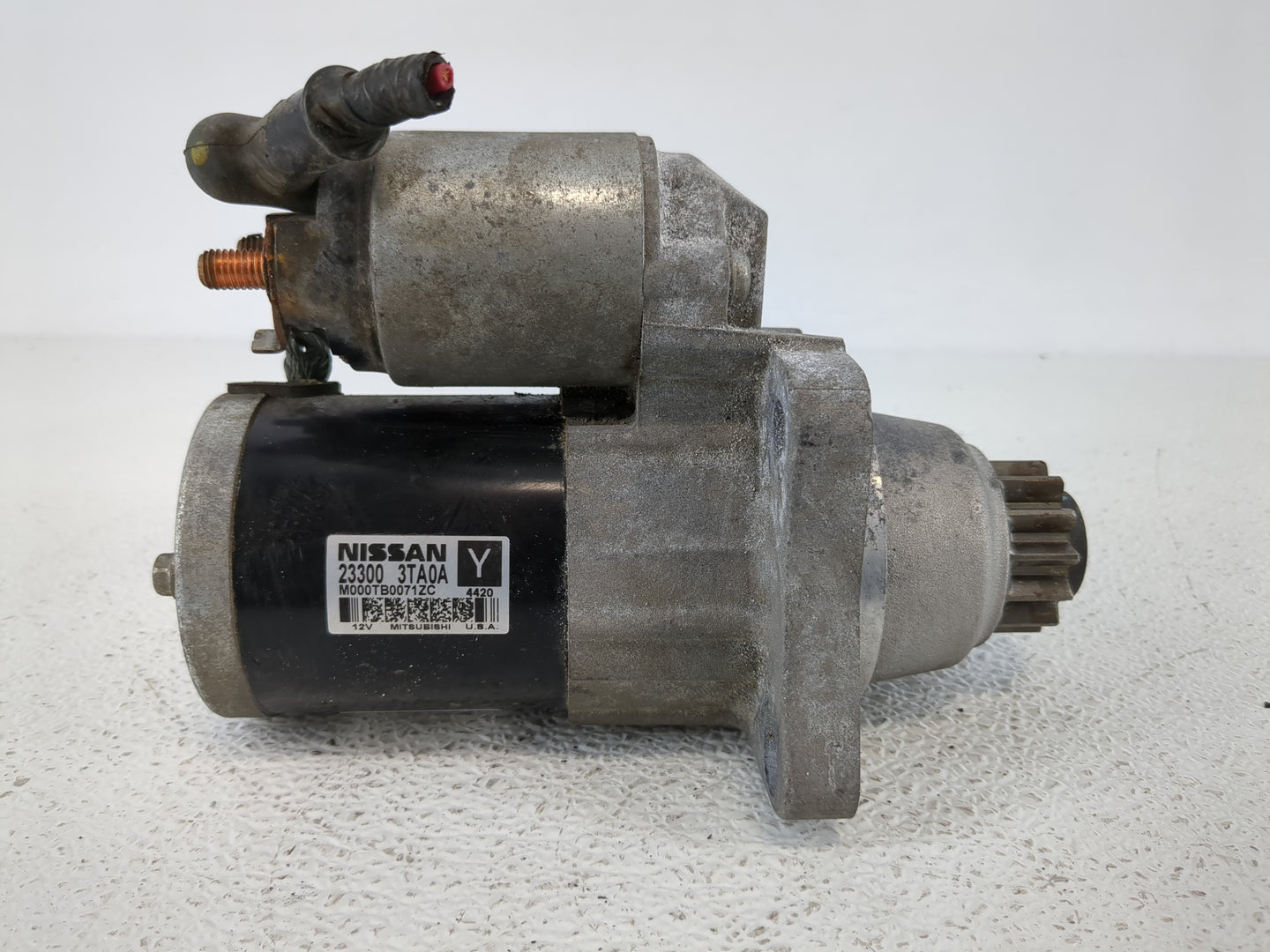 2013-2018 Nissan Altima Car Starter Motor Solenoid OEM P/N:23300 3TA0A Fits Fits 2013 2014 2015 2016 2017 2018 OEM Used Auto