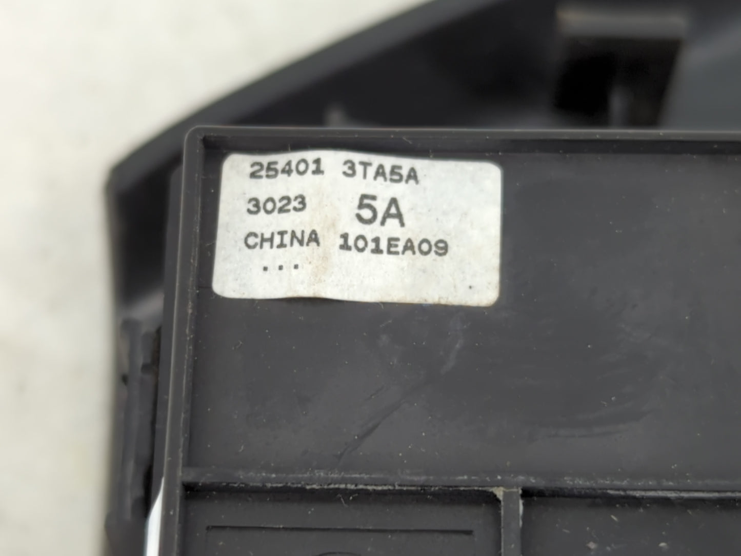 2013-2018 Nissan Altima Master Power Window Switch Replacement Driver Side Left P/N:25401 3TA5A Fits OEM Used Auto Parts - O