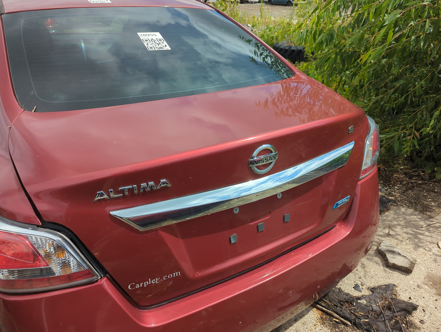 2013-2015 Nissan Altima Trunk/decklid/hatch/tailgate Oem - Oemusedautoparts1.com