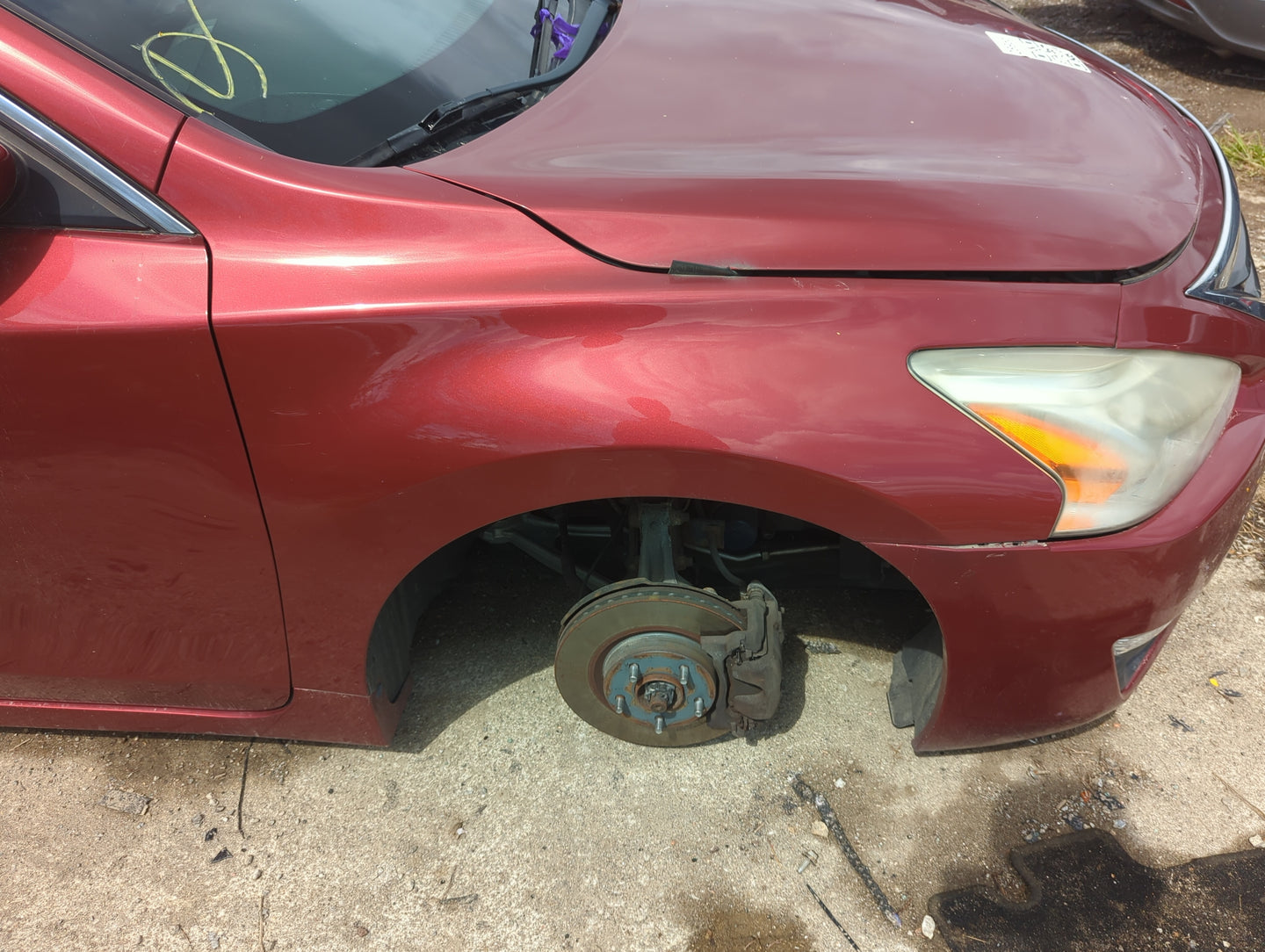 2013-2015 Nissan Altima Passenger Fender - Oemusedautoparts1.com