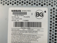 2013-2015 Nissan Altima Radio AM FM Cd Player Receiver Replacement P/N:28185 3TB0G Fits Fits 2013 2014 2015 OEM Used Auto Pa