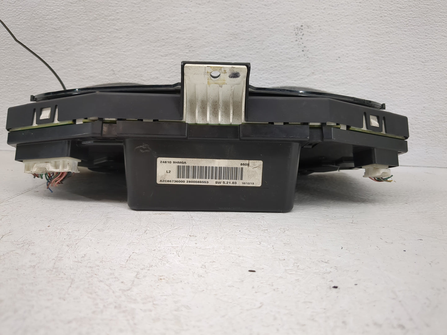 2014 Nissan Altima Instrument Cluster Speedometer Gauges P/N:24810 9HM0A Fits OEM Used Auto Parts - Oemusedautoparts1.com