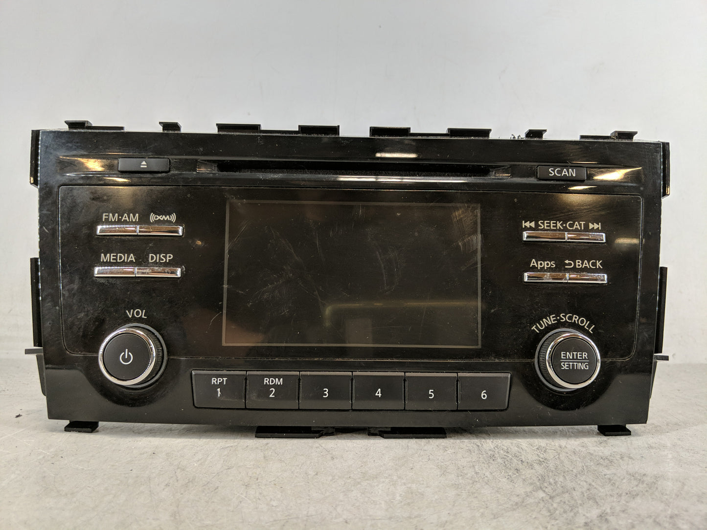 2013-2015 Nissan Altima Radio AM FM Cd Player Receiver Replacement P/N:28185 3TA1B Fits Fits 2013 2014 2015 OEM Used Auto Pa