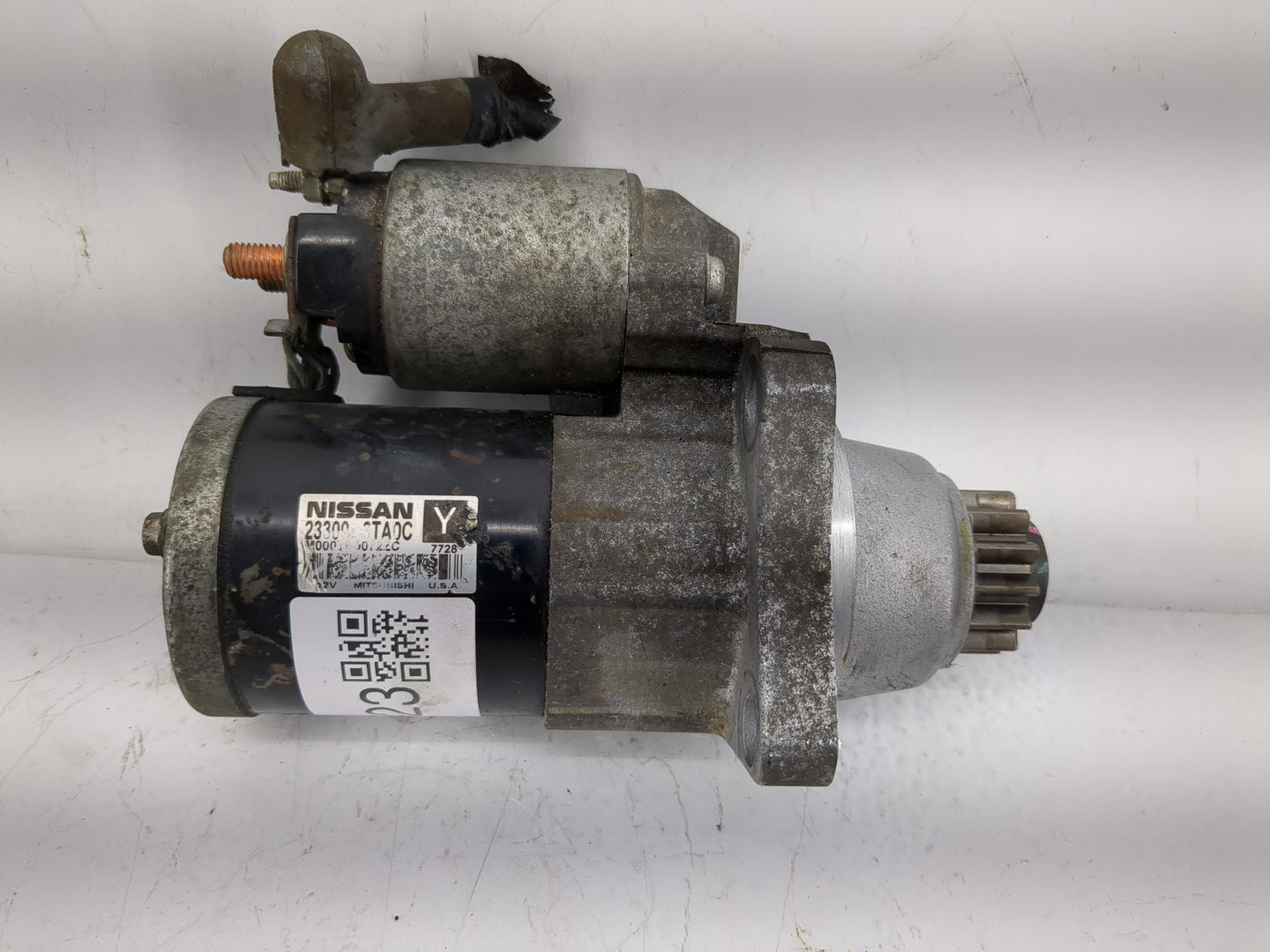 2013-2018 Nissan Altima Car Starter Motor Solenoid OEM P/N:2330 3TA0A Fits Fits 2013 2014 2015 2016 2017 2018 OEM Used Auto 