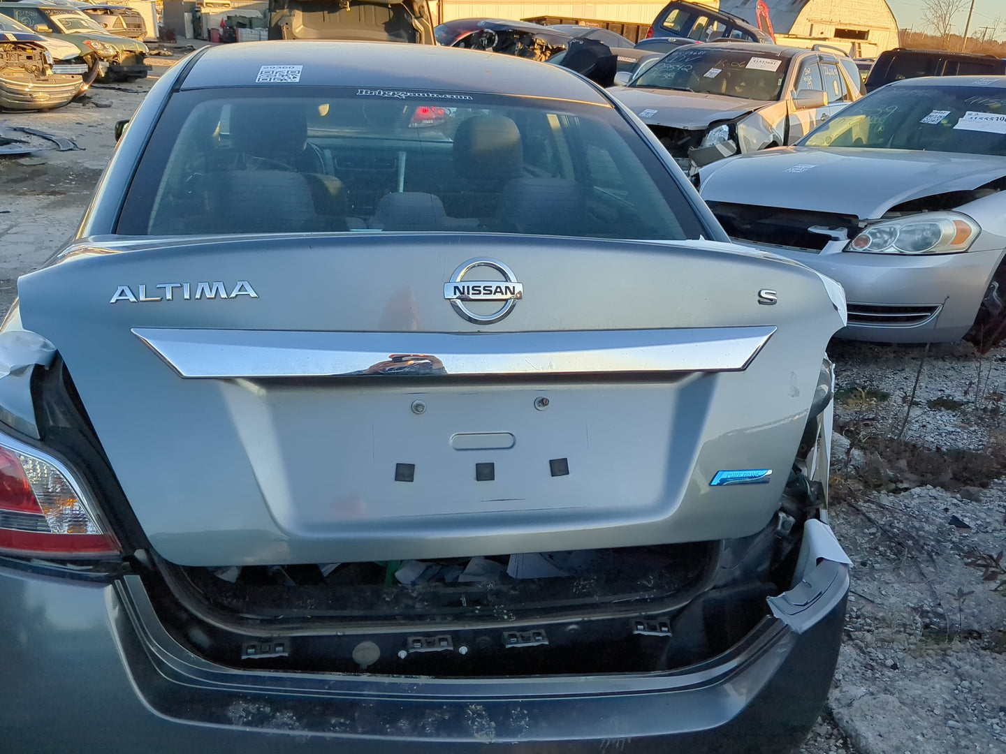 2013-2015 Nissan Altima Trunk/decklid/hatch/tailgate Oem - Oemusedautoparts1.com