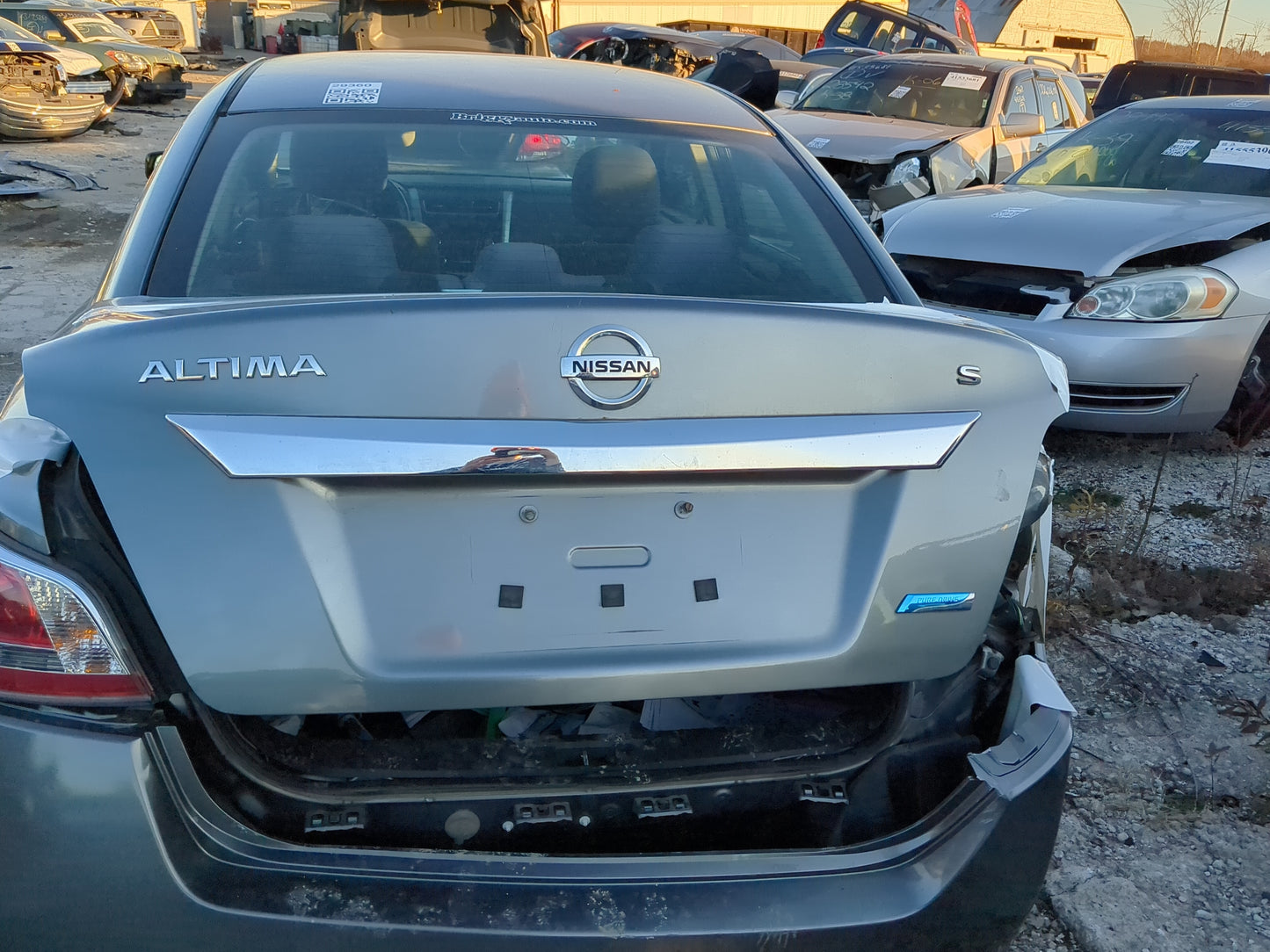 2013-2015 Nissan Altima Trunk/decklid/hatch/tailgate Oem - Oemusedautoparts1.com