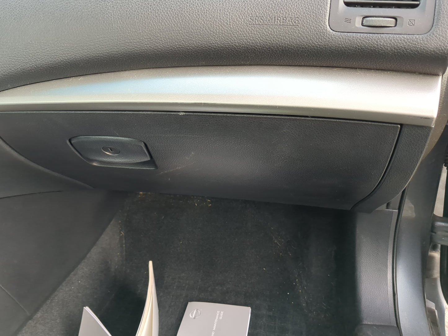 2014 Nissan Altima Passenger Glove Box Door Storage Compartment - Oemusedautoparts1.com