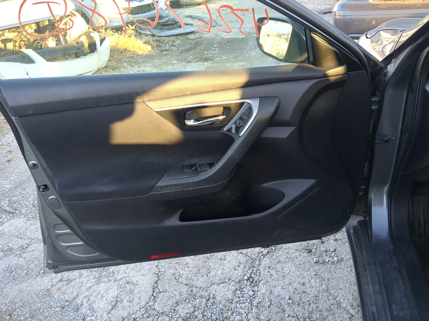 2014 Nissan Altima Front Left Driver Interior Door Panel Trim - Oemusedautoparts1.com