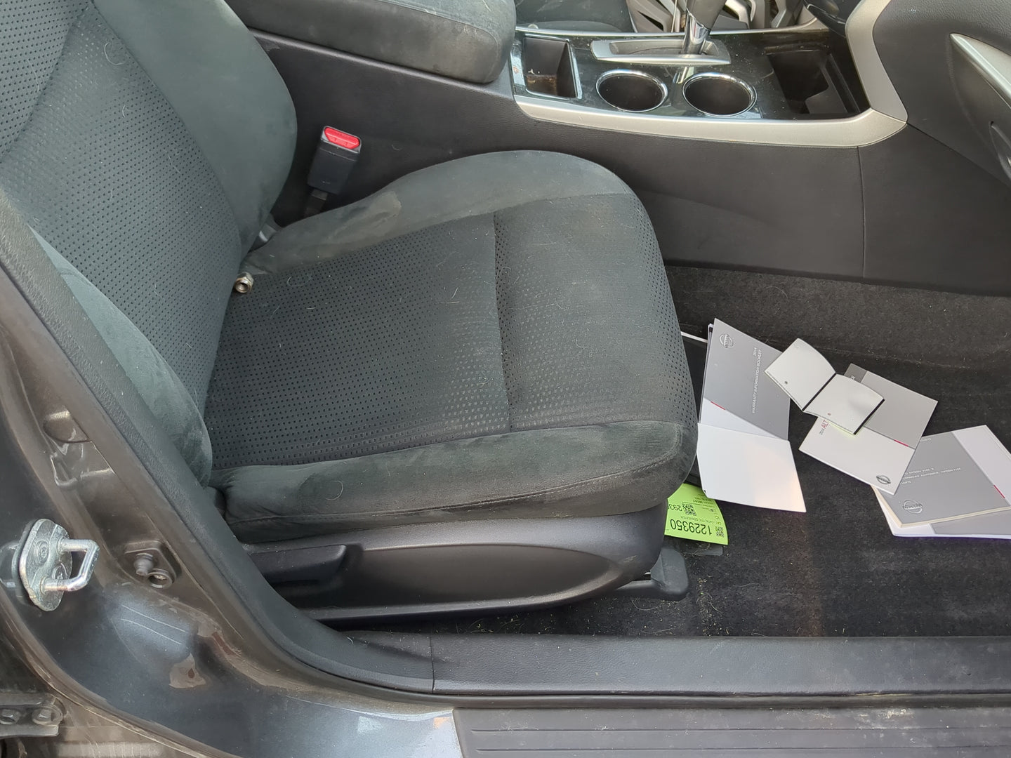 2013-2014 Nissan Altima Passenger Front Seat Oem 1230165 - Oemusedautoparts1.com