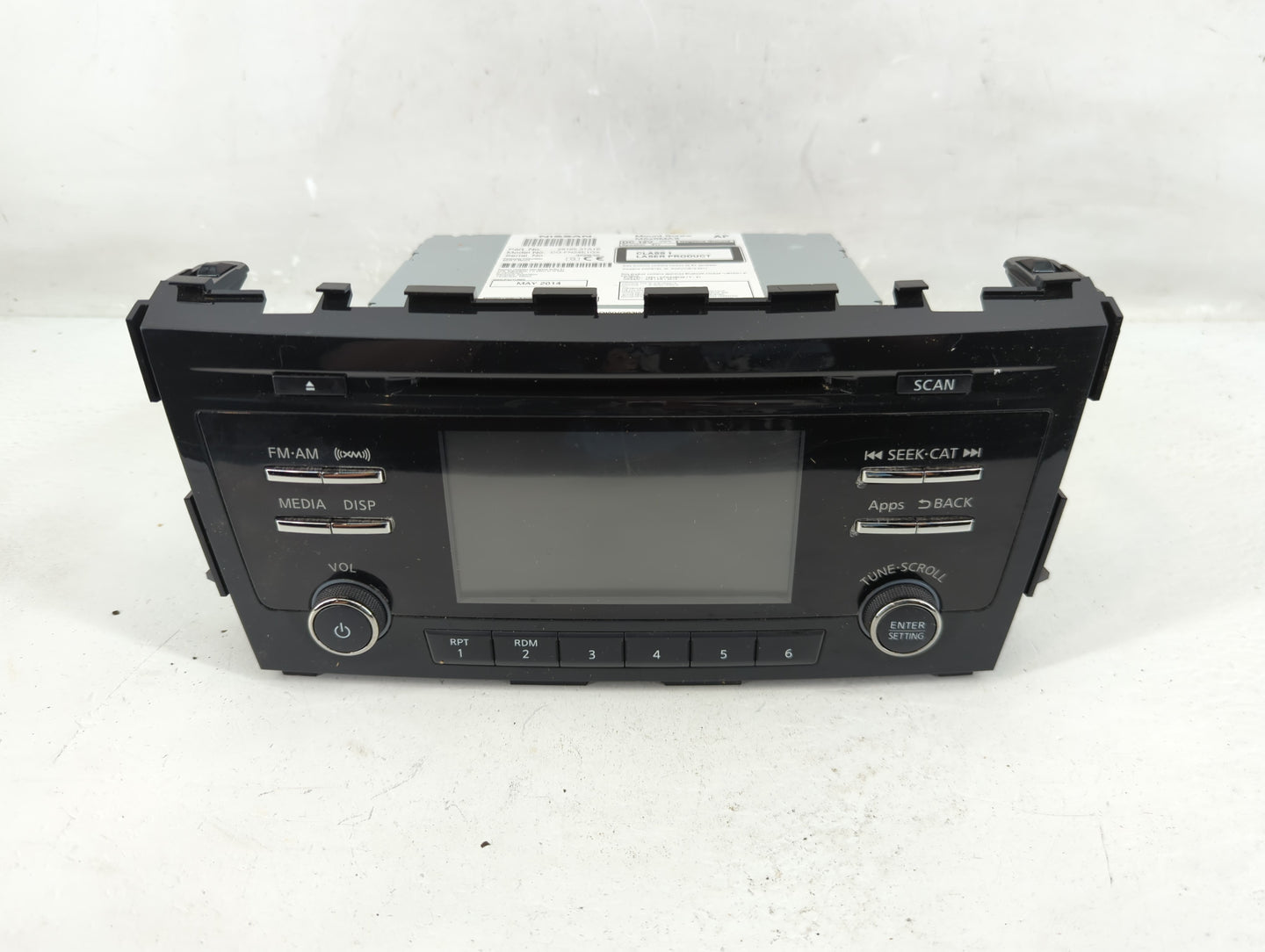 2013-2015 Nissan Altima Radio AM FM Cd Player Receiver Replacement P/N:CQ-FN24E1GX 28185 3TA1B Fits Fits 2013 2014 2015 OEM 