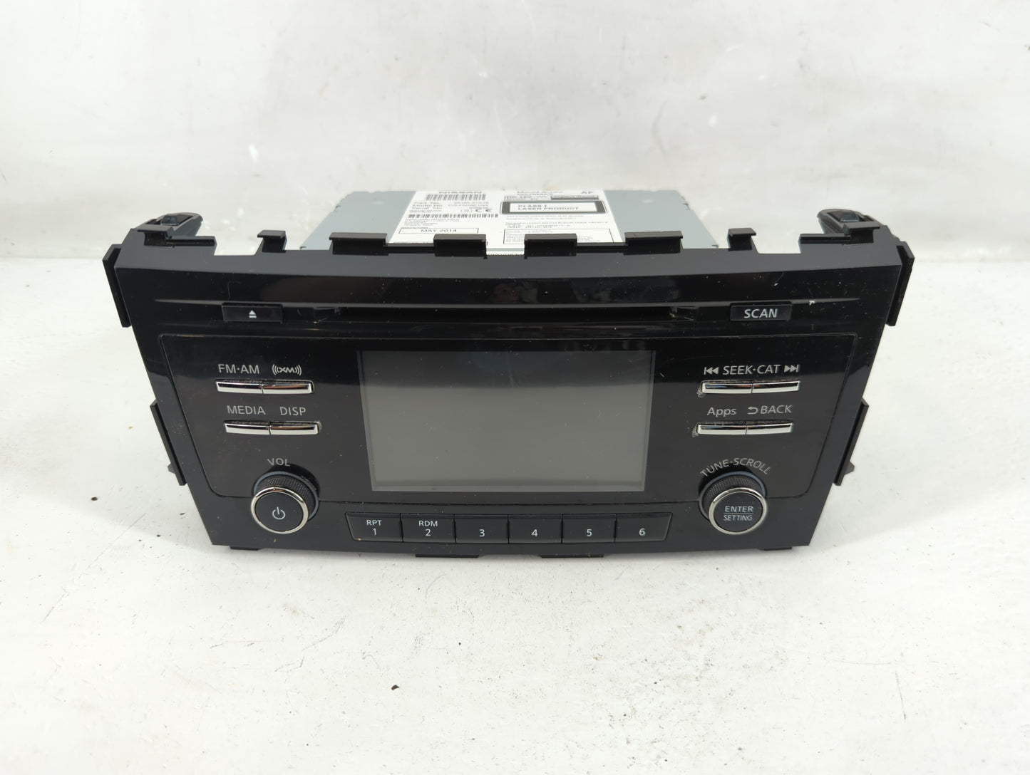2013-2015 Nissan Altima Radio AM FM Cd Player Receiver Replacement P/N:CQ-FN24E1GX 28185 3TA1B Fits Fits 2013 2014 2015 OEM 