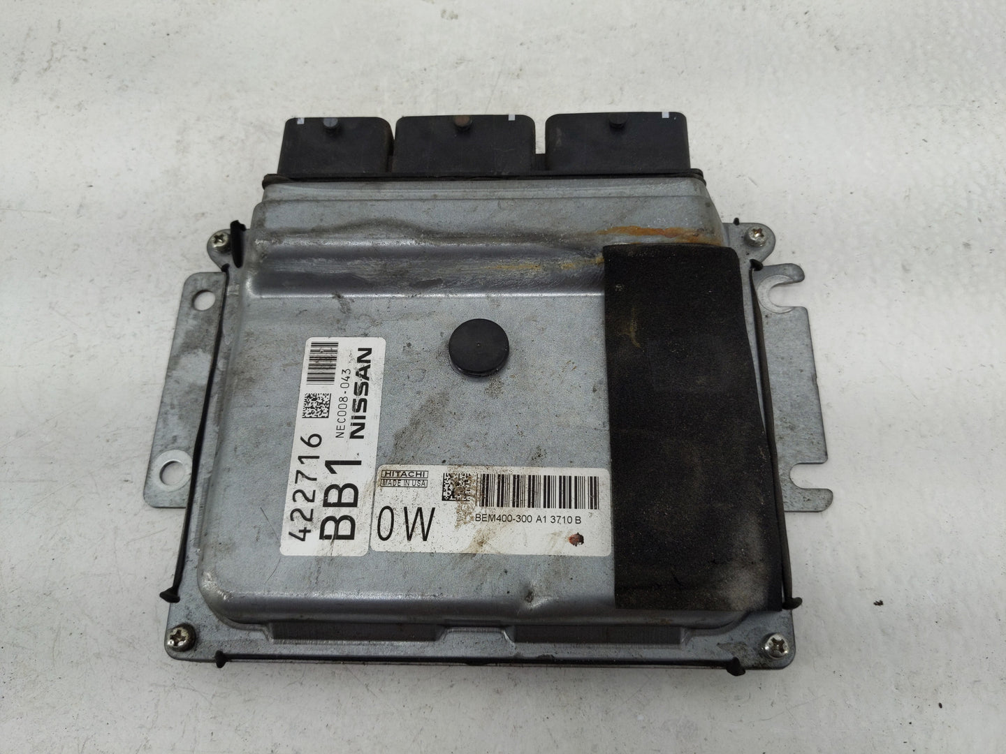 2013-2014 Nissan Altima PCM Engine Control Computer ECU ECM PCU OEM P/N:NEC008-043 Fits Fits 2013 2014 OEM Used Auto Parts -