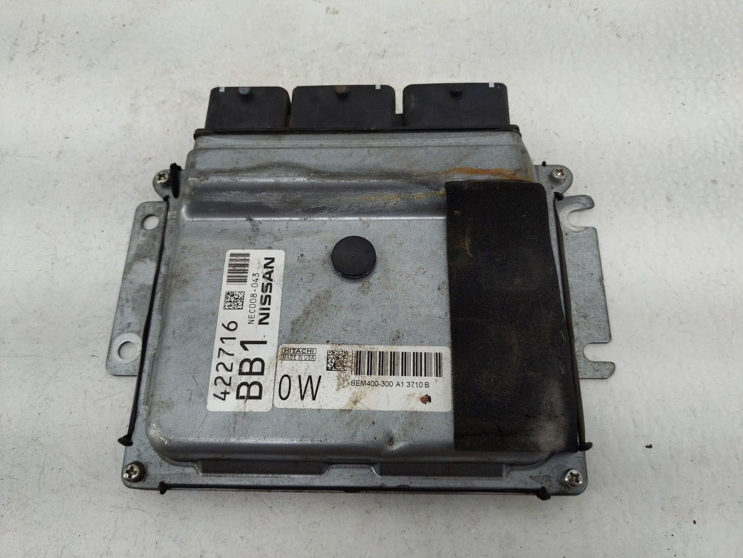 2013-2014 Nissan Altima PCM Engine Control Computer ECU ECM PCU OEM P/N:NEC008-043 Fits Fits 2013 2014 OEM Used Auto Parts -