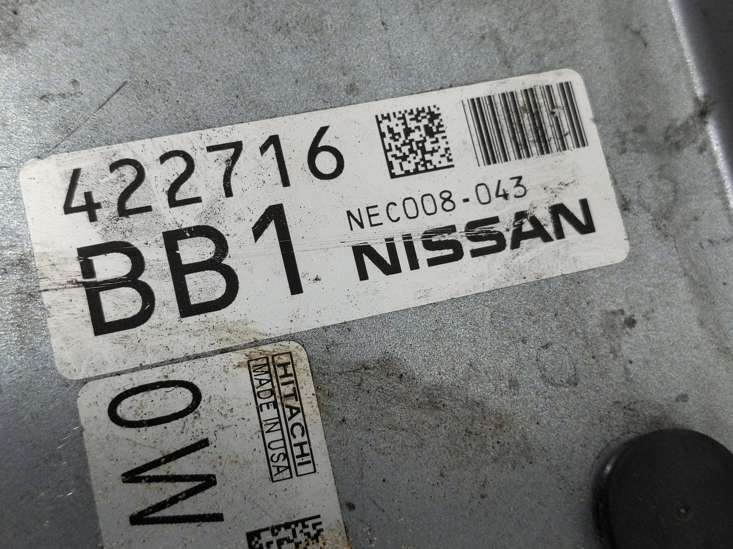 2013-2014 Nissan Altima PCM Engine Control Computer ECU ECM PCU OEM P/N:NEC008-043 Fits Fits 2013 2014 OEM Used Auto Parts -