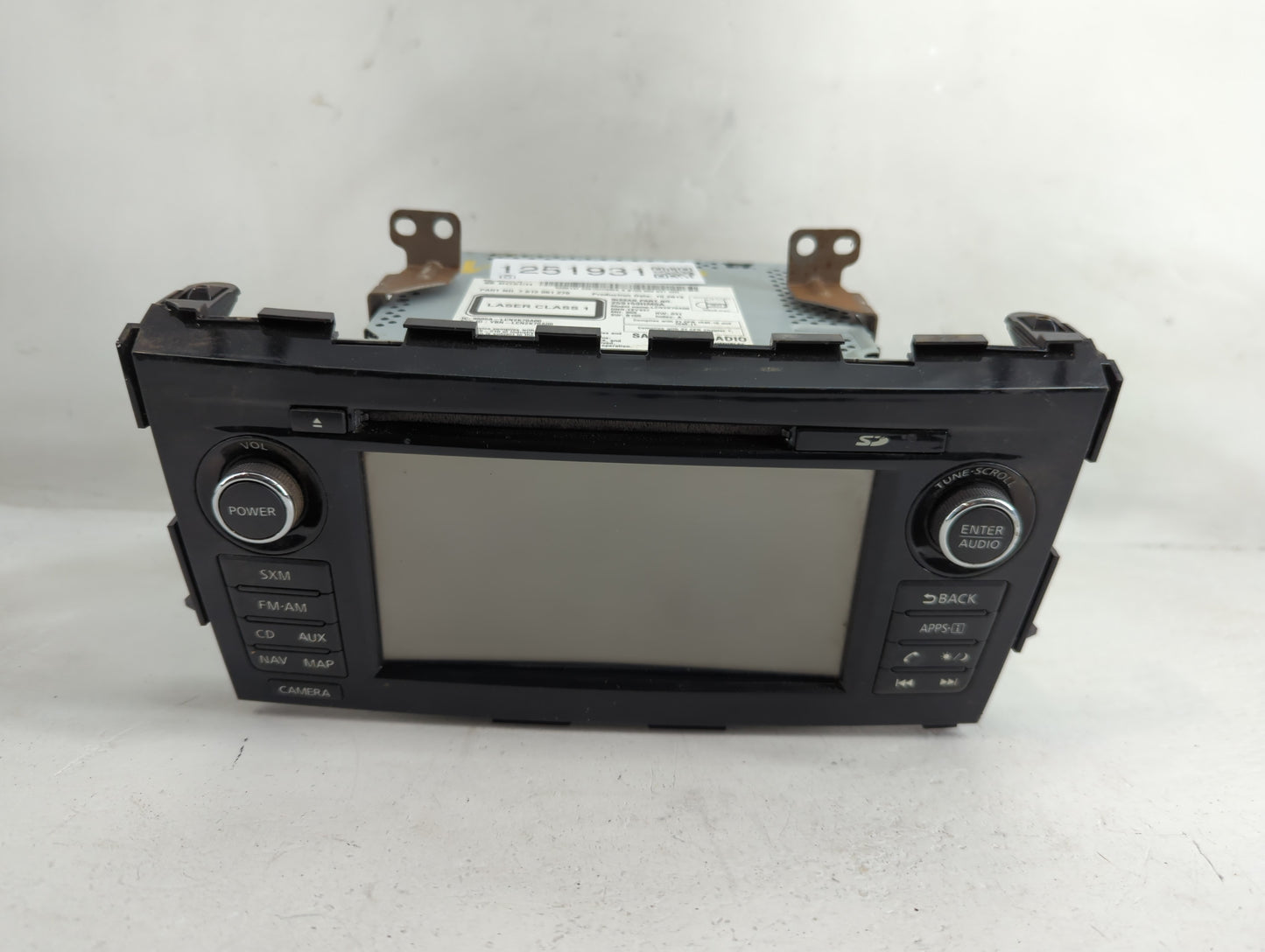 2013-2014 Nissan Altima Radio AM FM Cd Player Receiver Replacement P/N:259159HM0A 7 612 051 270 Fits Fits 2013 2014 OEM Used