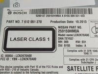 2013-2014 Nissan Altima Radio AM FM Cd Player Receiver Replacement P/N:259159HM0A 7 612 051 270 Fits Fits 2013 2014 OEM Used