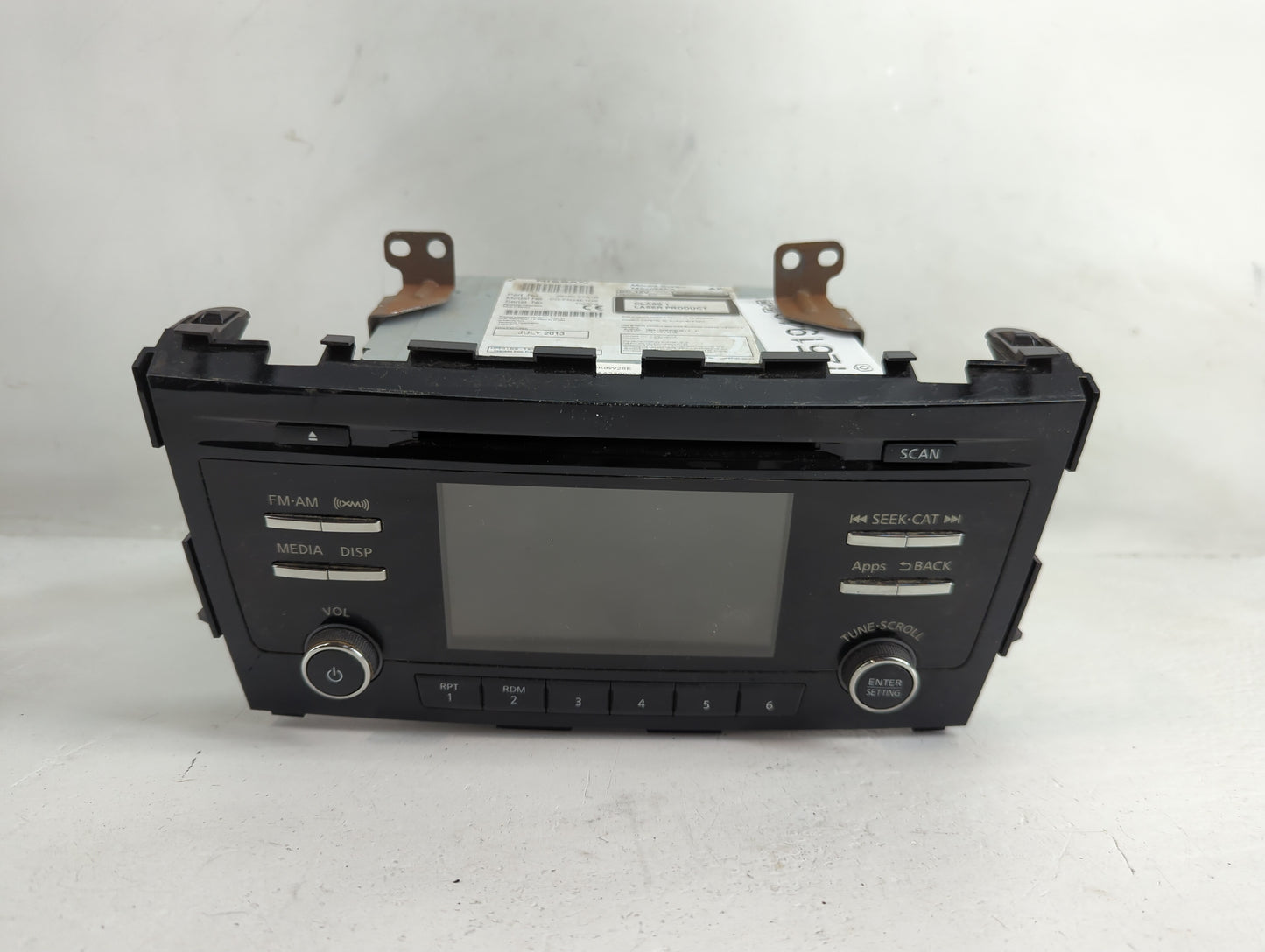 2013-2015 Nissan Altima Radio AM FM Cd Player Receiver Replacement P/N:28185 3TA0B Fits Fits 2013 2014 2015 OEM Used Auto Pa