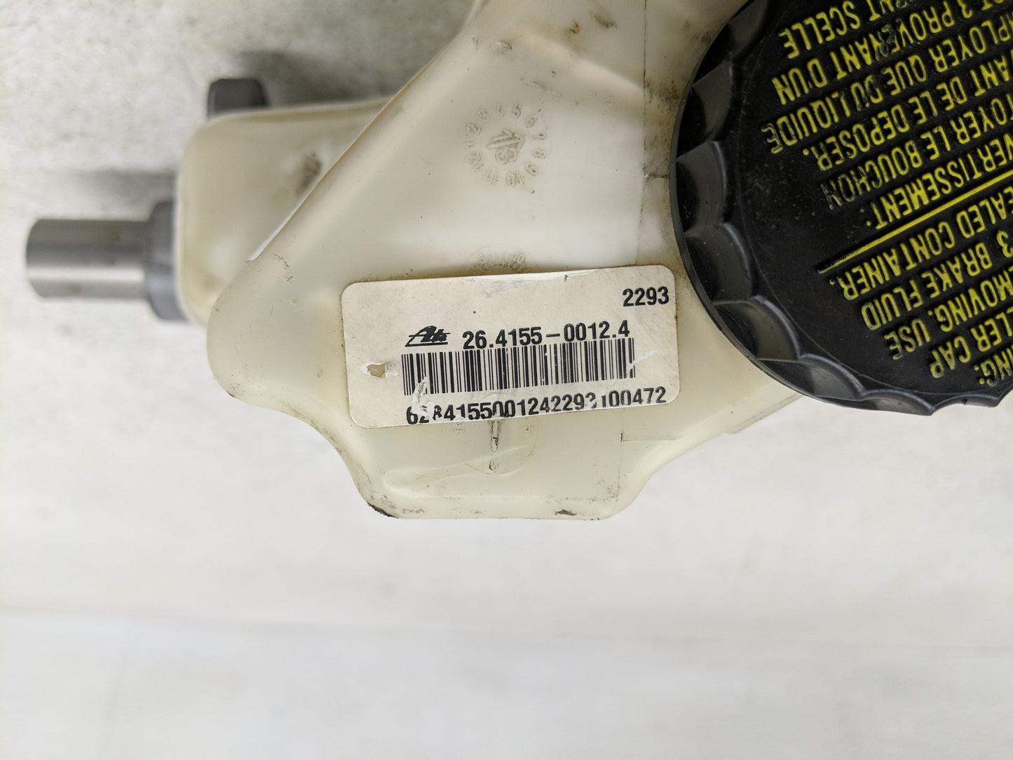 2013-2018 Nissan Altima Brake Master Cylinder 1276210 - Oemusedautoparts1.com