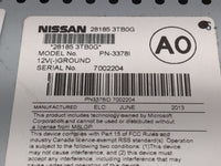 2013-2015 Nissan Altima Radio AM FM Cd Player Receiver Replacement P/N:28185 3TB0G Fits Fits 2013 2014 2015 OEM Used Auto Pa