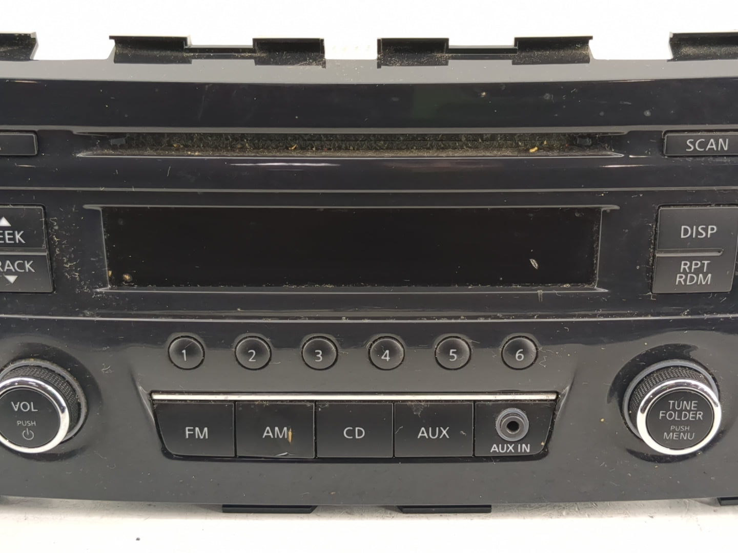 2013-2015 Nissan Altima Radio AM FM Cd Player Receiver Replacement P/N:28185 3TB0G Fits Fits 2013 2014 2015 OEM Used Auto Pa