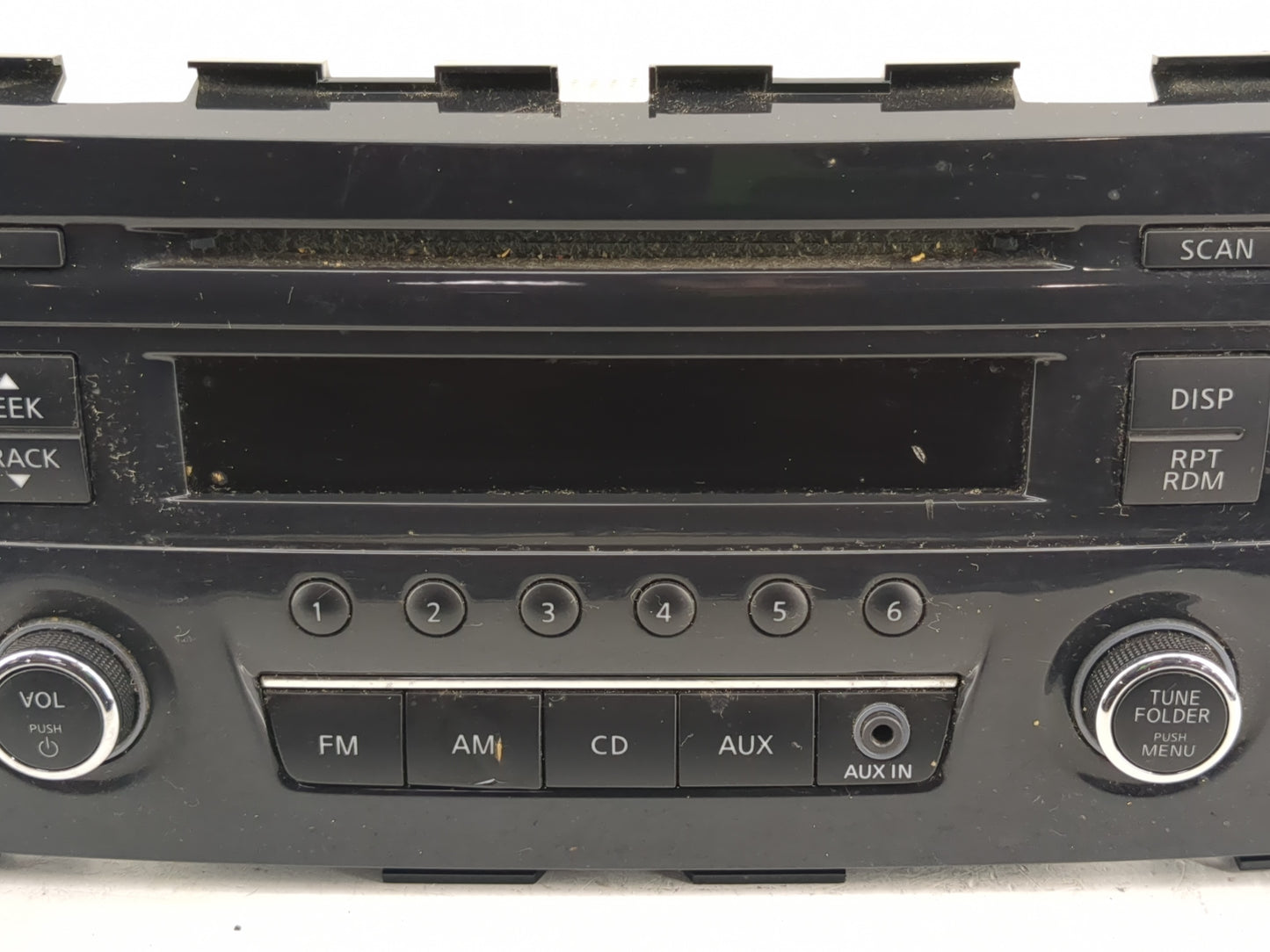 2013-2015 Nissan Altima Radio AM FM Cd Player Receiver Replacement P/N:28185 3TB0G Fits Fits 2013 2014 2015 OEM Used Auto Pa