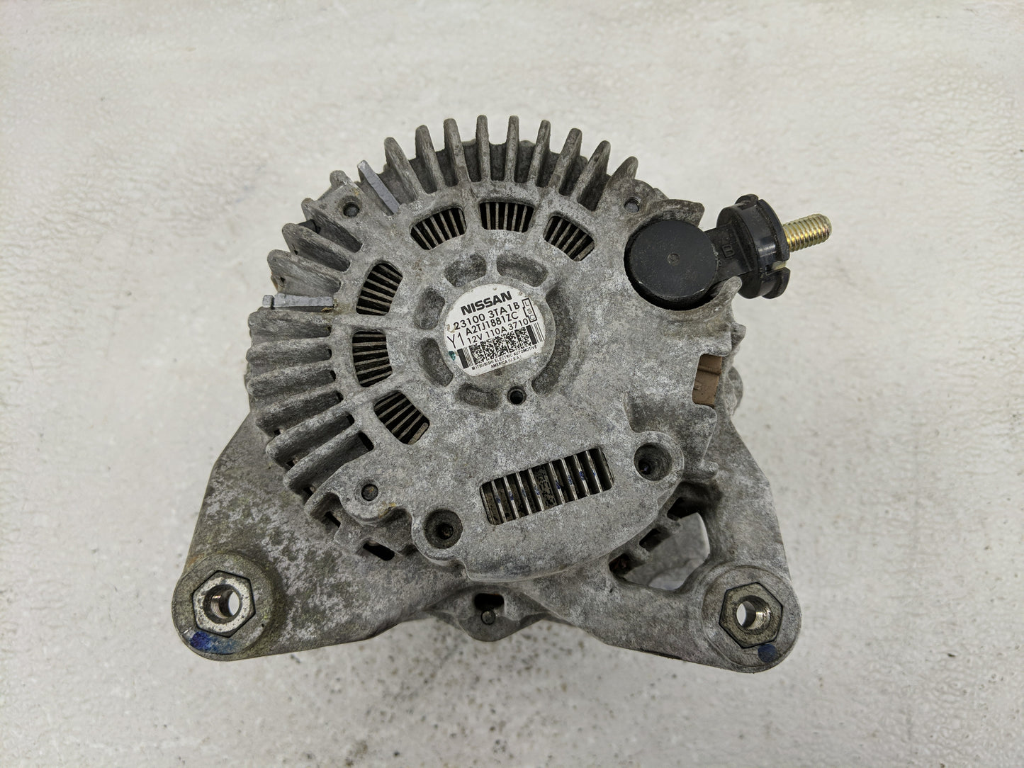 2013-2017 Nissan Altima Alternator Replacement Generator Charging Assembly Engine OEM P/N:23100 3TA1B Fits OEM Used Auto Par