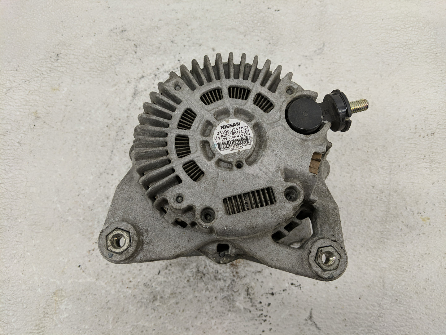 2013-2017 Nissan Altima Alternator Replacement Generator Charging Assembly Engine OEM P/N:A2TJ1881ZC 23100 3TA1B Fits OEM Us