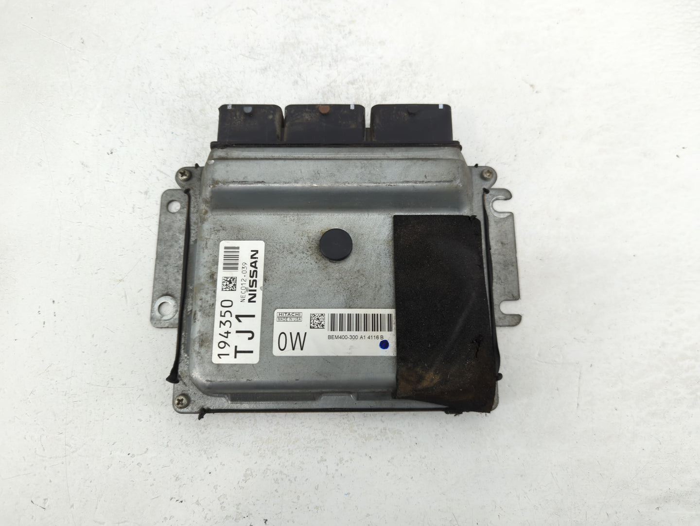 2013-2014 Nissan Altima PCM Engine Control Computer ECU ECM PCU OEM P/N:NEC012-039 Fits Fits 2013 2014 OEM Used Auto Parts -