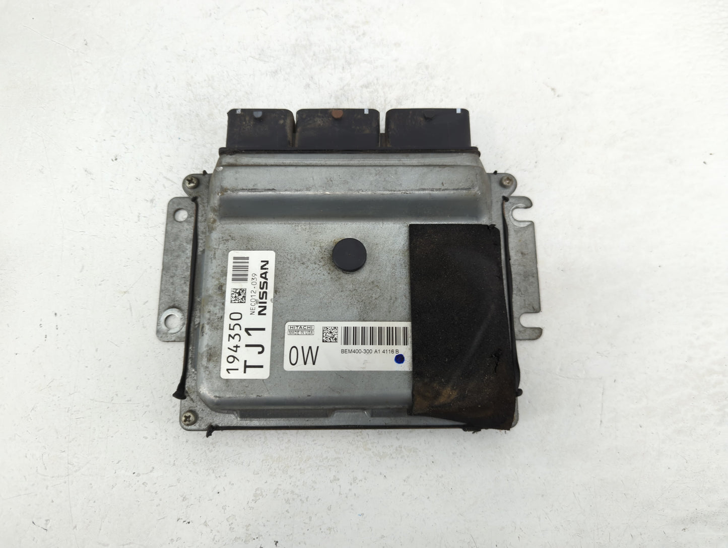 2013-2014 Nissan Altima PCM Engine Control Computer ECU ECM PCU OEM P/N:NEC012-039 Fits Fits 2013 2014 OEM Used Auto Parts -