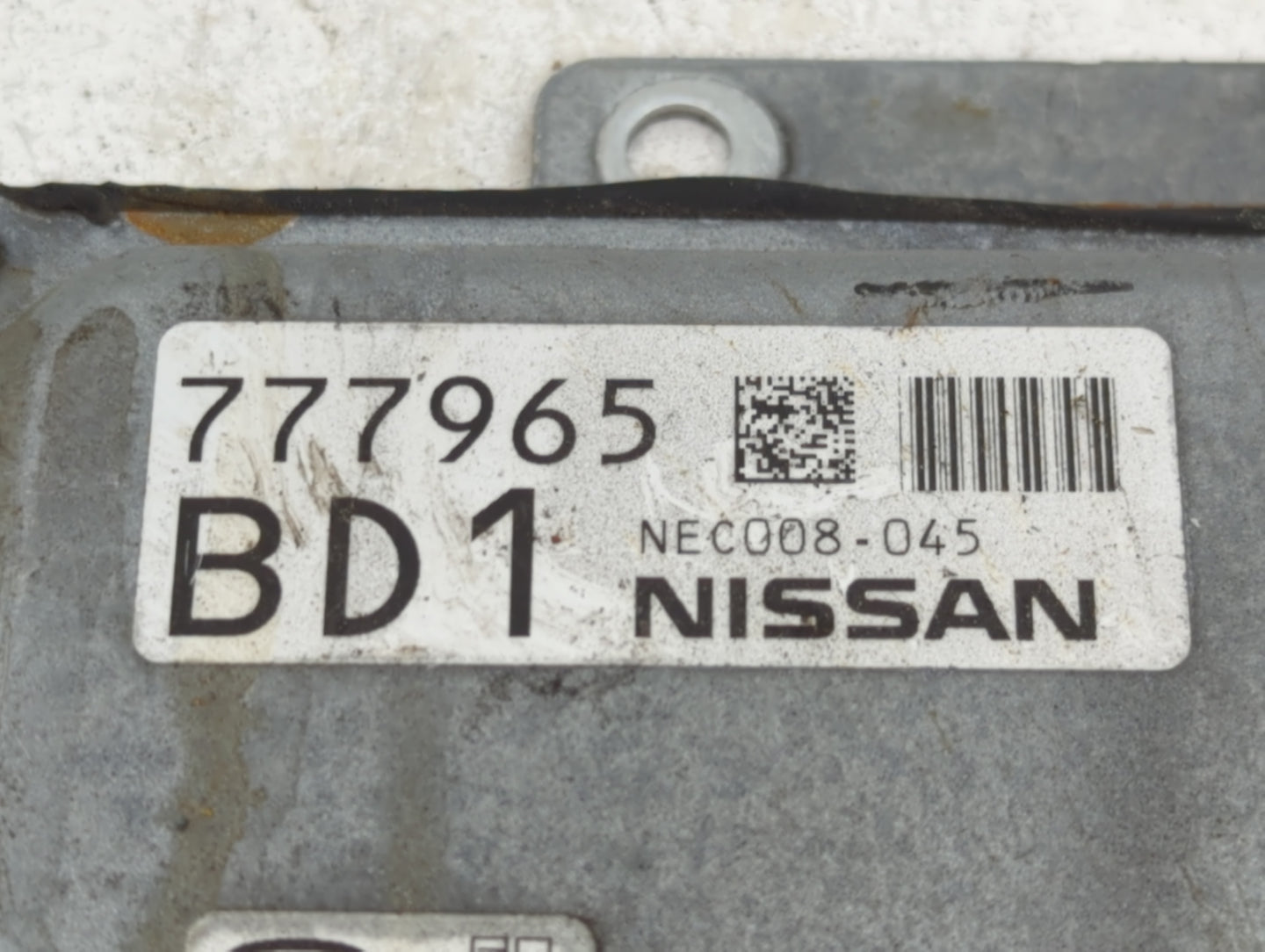 2013-2014 Nissan Altima PCM Engine Control Computer ECU ECM PCU OEM P/N:NEC008-045 Fits Fits 2013 2014 OEM Used Auto Parts -