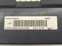 2014 Nissan Altima Instrument Cluster Speedometer Gauges P/N:24810 9HM0A Fits OEM Used Auto Parts - Oemusedautoparts1.com