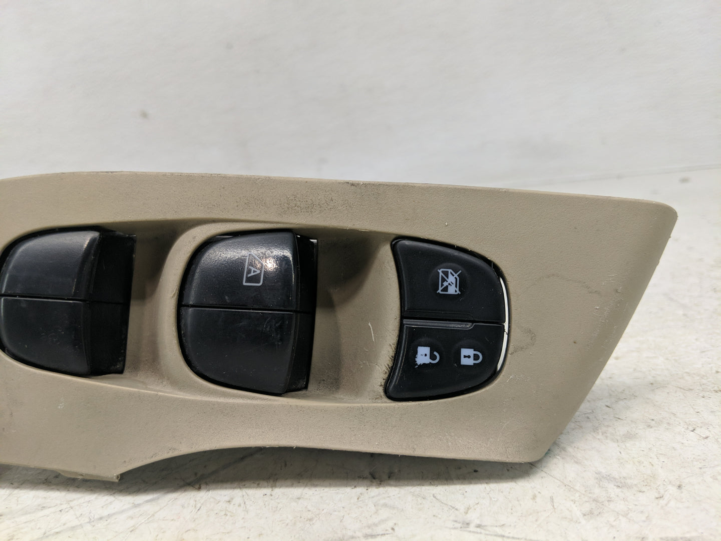2013-2018 Nissan Altima Master Power Window Switch Replacement Driver Side Left P/N:25401 3TA5A Fits OEM Used Auto Parts - O
