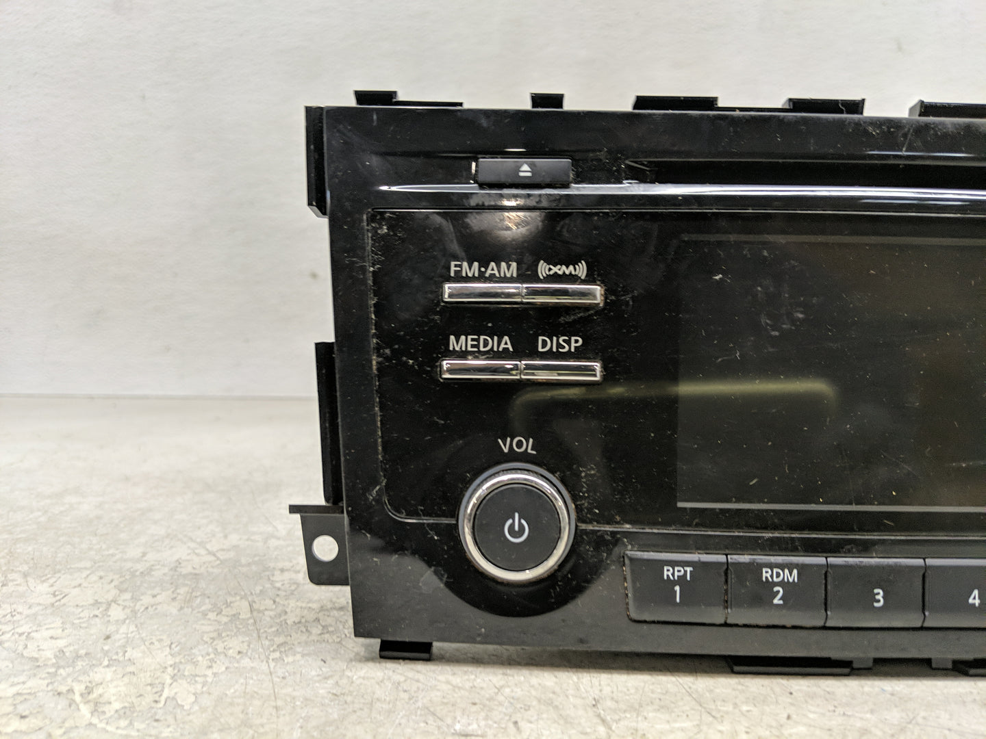 2013-2015 Nissan Altima Radio AM FM Cd Player Receiver Replacement P/N:281853TAB1B Fits Fits 2013 2014 2015 OEM Used Auto Pa
