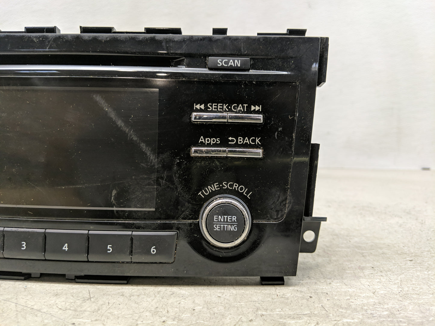 2013-2015 Nissan Altima Radio AM FM Cd Player Receiver Replacement P/N:281853TAB1B Fits Fits 2013 2014 2015 OEM Used Auto Pa
