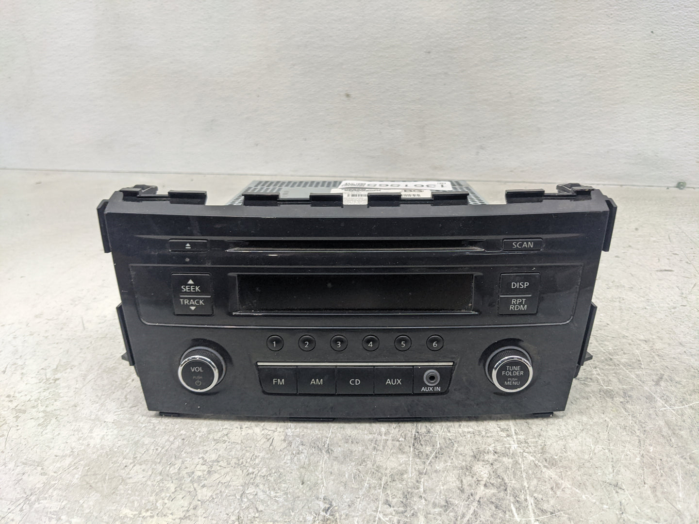 2013-2015 Nissan Altima Radio AM FM Cd Player Receiver Replacement P/N:28185 3TB0G Fits Fits 2013 2014 2015 OEM Used Auto Pa