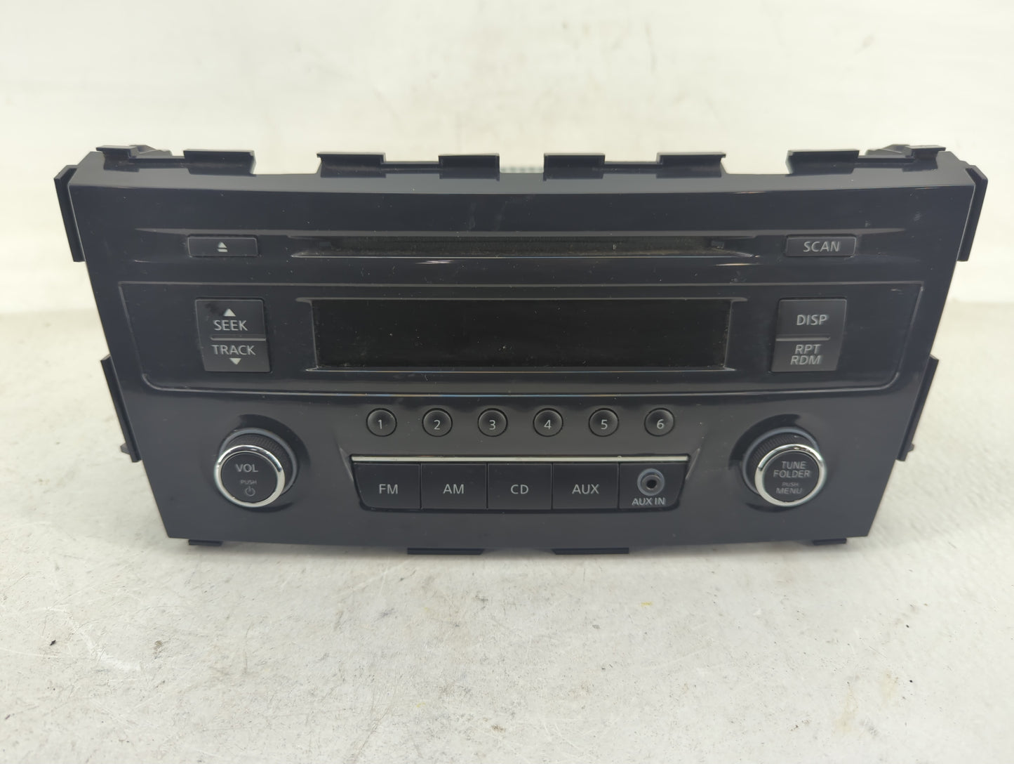 2013-2015 Nissan Altima Radio AM FM Cd Player Receiver Replacement P/N:28185-3TA0G Fits Fits 2013 2014 2015 OEM Used Auto Pa