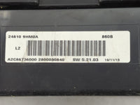 2014 Nissan Altima Instrument Cluster Speedometer Gauges P/N:24810 9HM0A Fits OEM Used Auto Parts - Oemusedautoparts1.com
