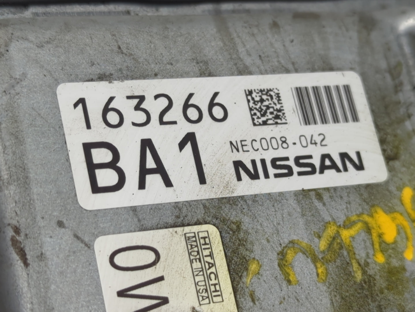 2013-2014 Nissan Altima PCM Engine Control Computer ECU ECM PCU OEM P/N:NEC008-042 NEC012-039 Fits Fits 2013 2014 OEM Used A