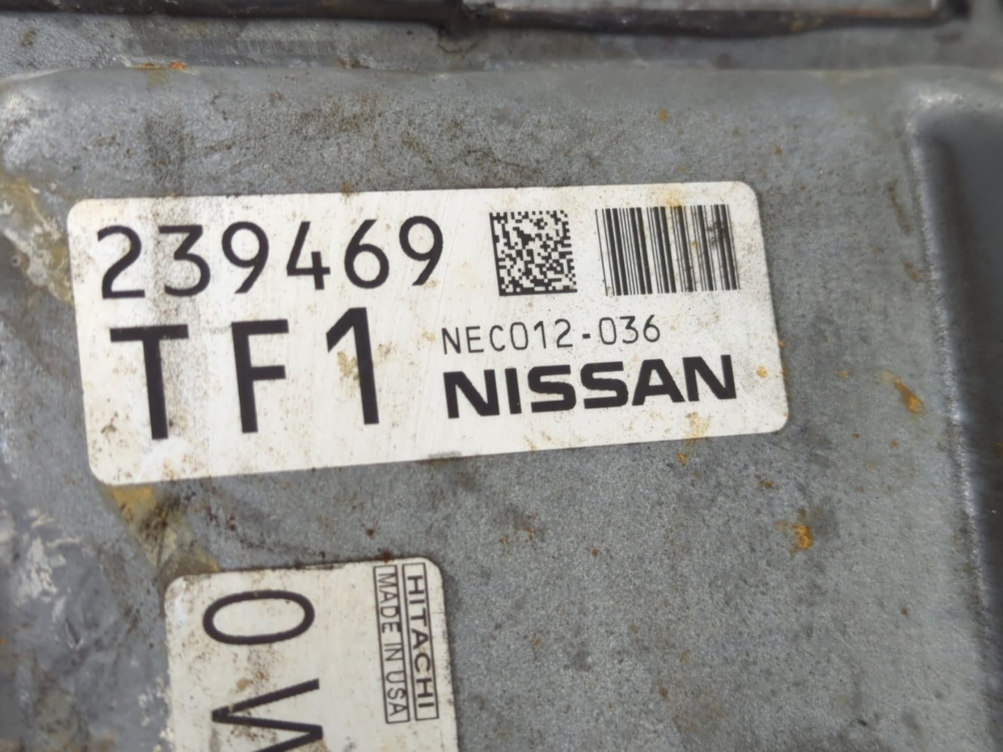 2013-2014 Nissan Altima PCM Engine Control Computer ECU ECM PCU OEM P/N:NEC012-036 Fits Fits 2013 2014 OEM Used Auto Parts -