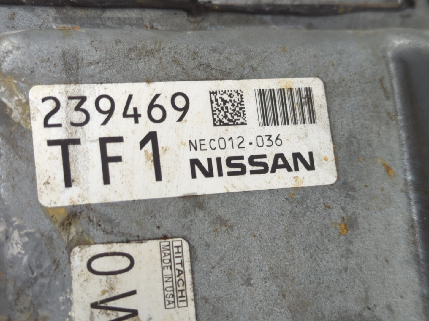2013-2014 Nissan Altima PCM Engine Control Computer ECU ECM PCU OEM P/N:NEC012-036 Fits Fits 2013 2014 OEM Used Auto Parts -