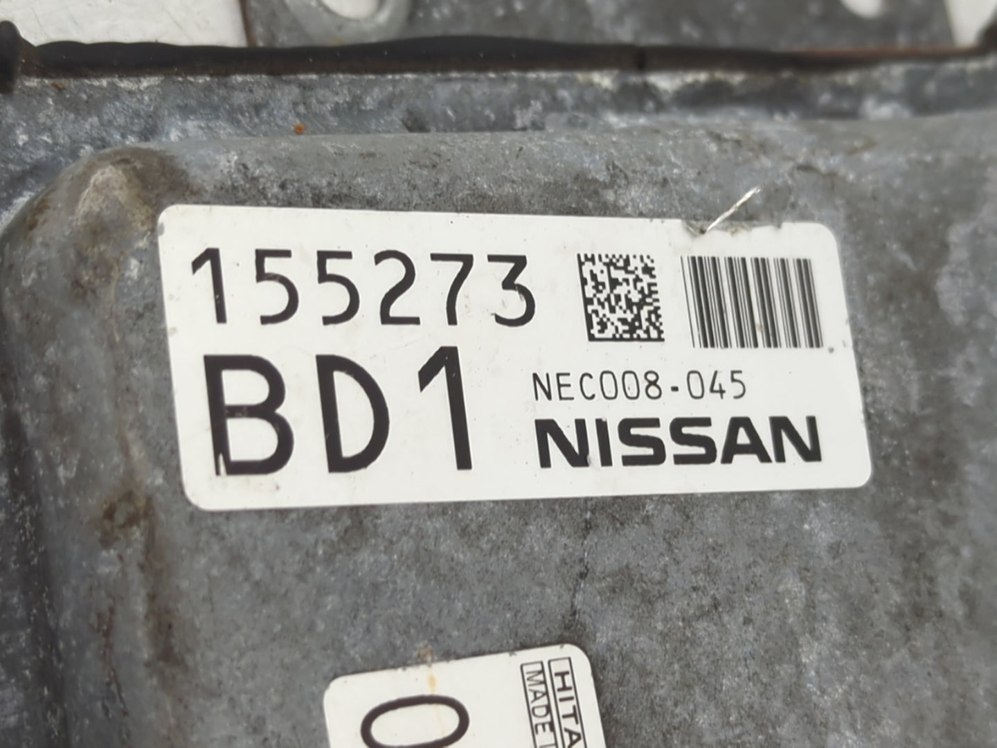 2013-2014 Nissan Altima PCM Engine Control Computer ECU ECM PCU OEM P/N:NEC008-045 Fits Fits 2013 2014 OEM Used Auto Parts -