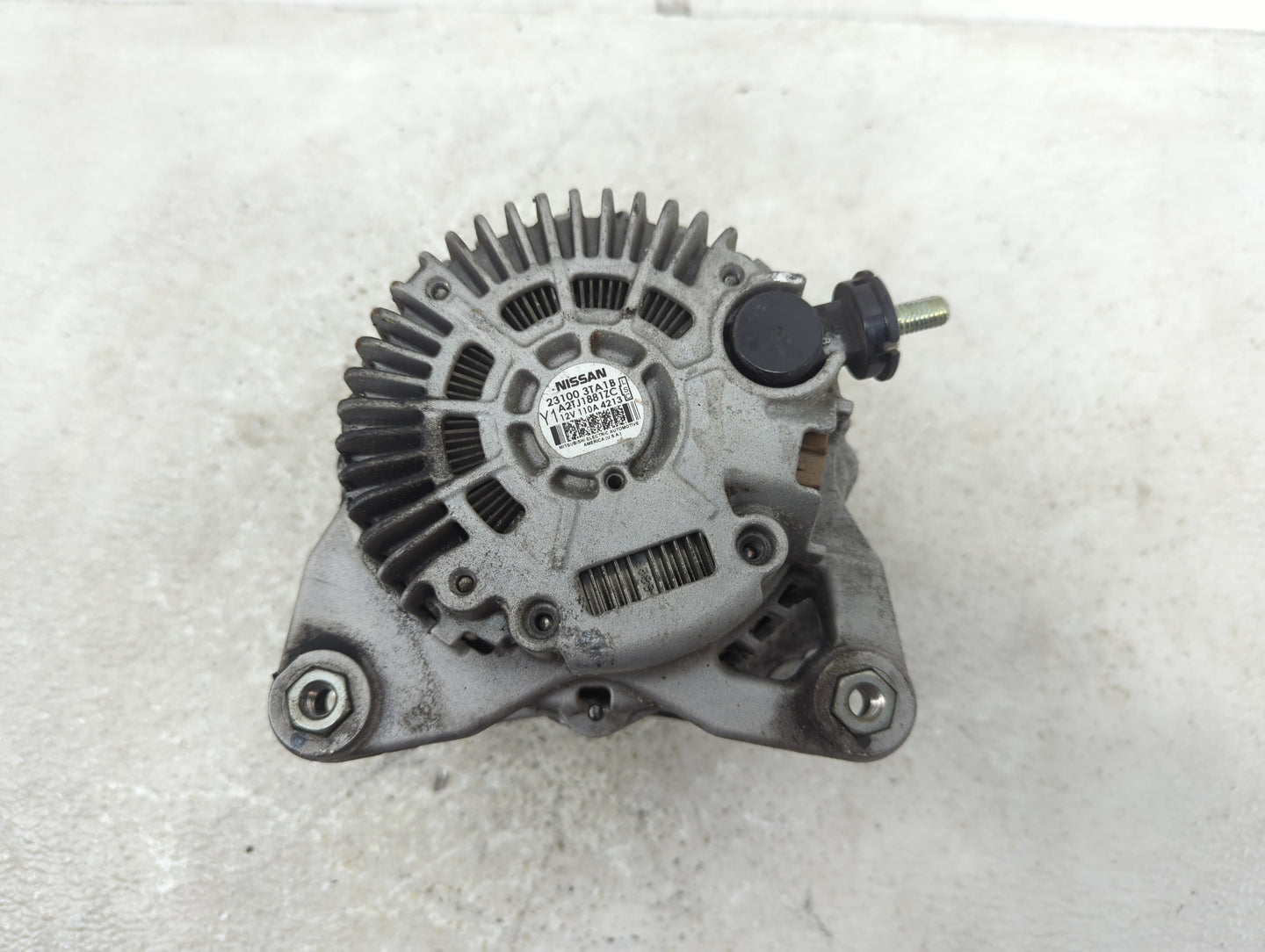2013-2017 Nissan Altima Alternator Replacement Generator Charging Assembly Engine OEM P/N:A2TJ1881ZC 23100 3TA1B Fits OEM Us