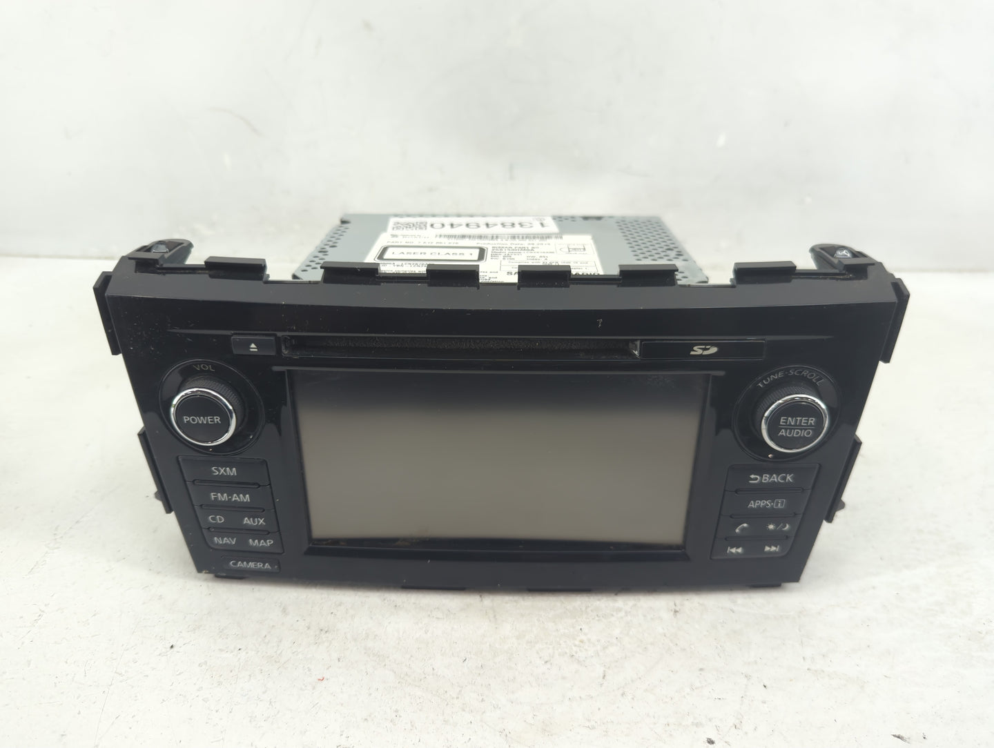 2013-2014 Nissan Altima Radio AM FM Cd Player Receiver Replacement P/N:259159HM0A Fits Fits 2013 2014 OEM Used Auto Parts - 