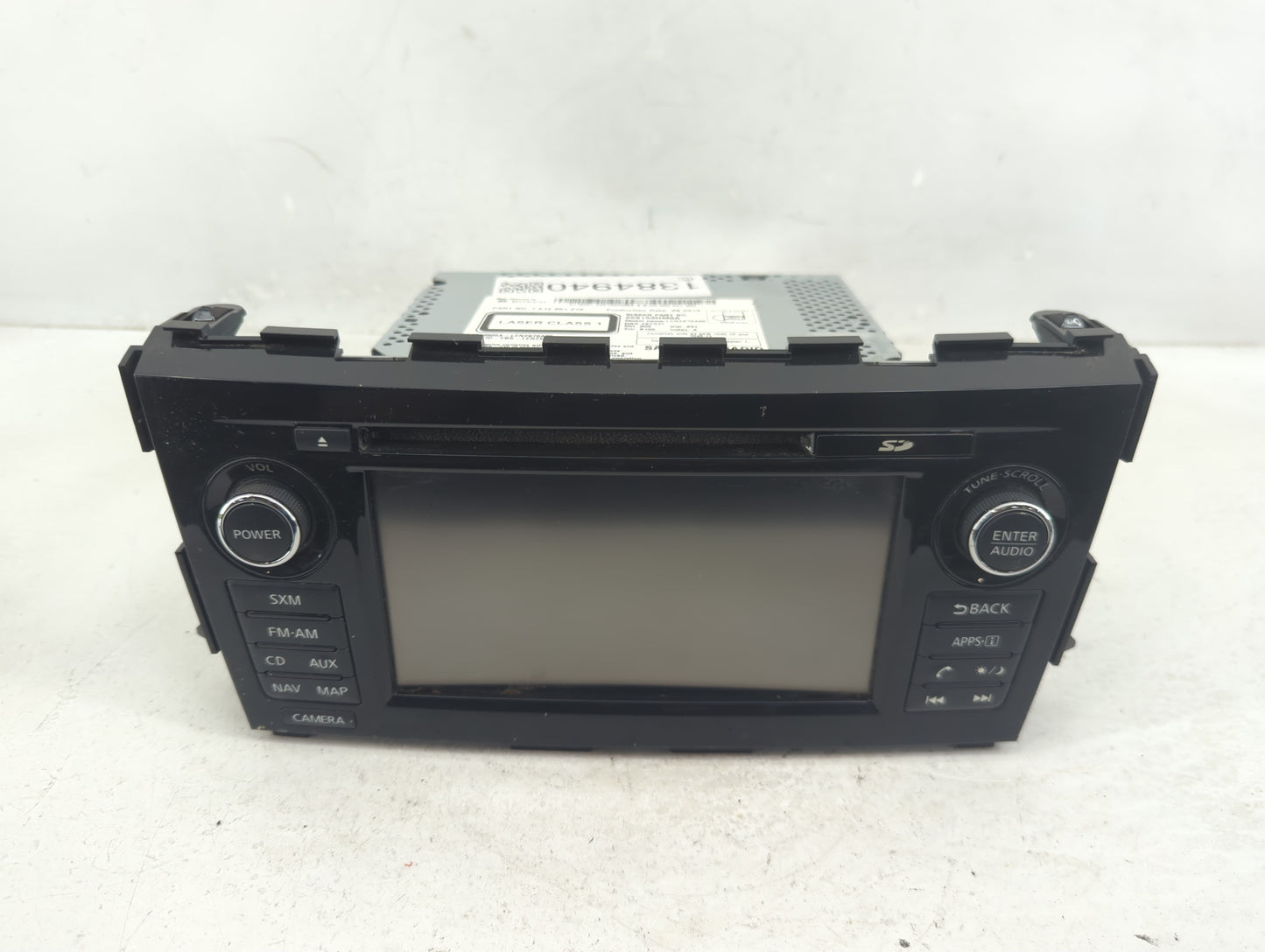 2013-2014 Nissan Altima Radio AM FM Cd Player Receiver Replacement P/N:259159HM0A Fits Fits 2013 2014 OEM Used Auto Parts - 