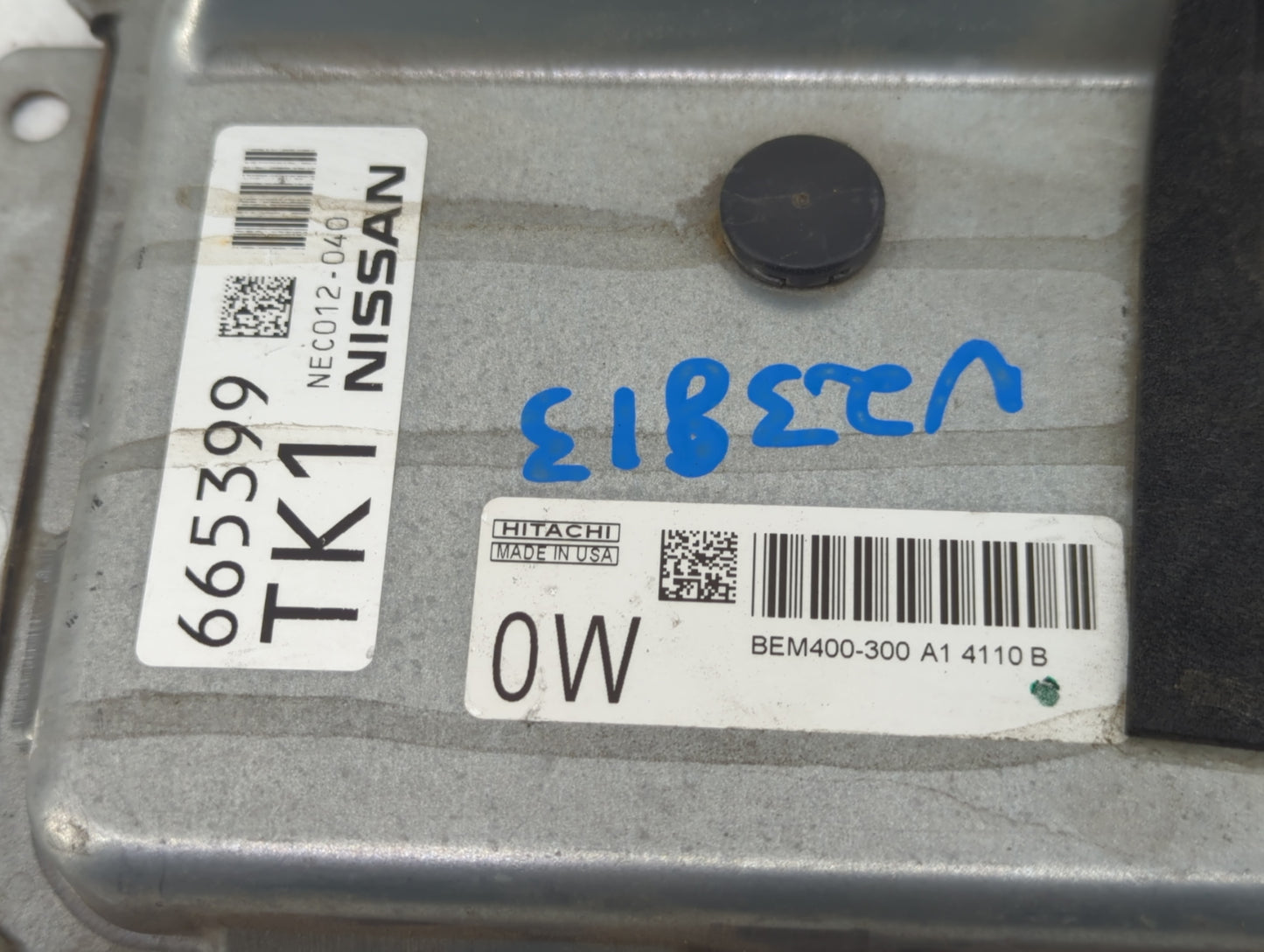 2013-2014 Nissan Altima PCM Engine Control Computer ECU ECM PCU OEM P/N:NEC012-040 Fits Fits 2013 2014 OEM Used Auto Parts -