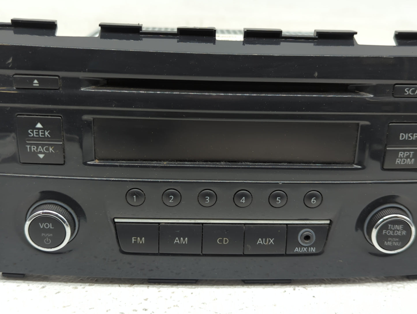 2013-2015 Nissan Altima Radio AM FM Cd Player Receiver Replacement P/N:28185 3TB0G Fits Fits 2013 2014 2015 OEM Used Auto Pa