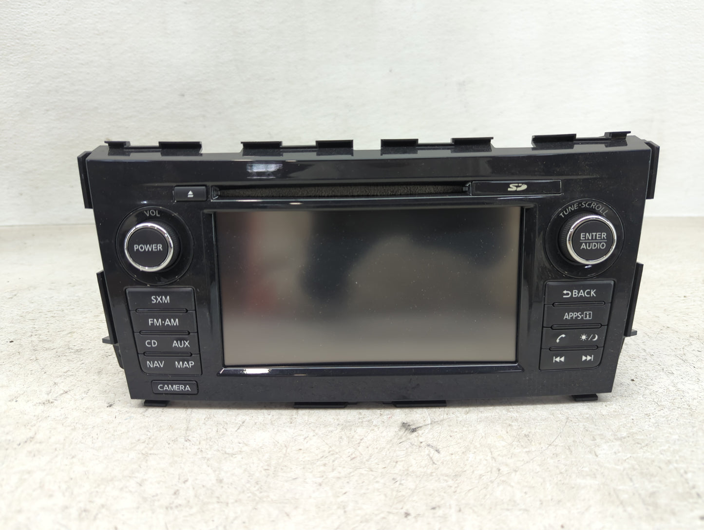 2013-2014 Nissan Altima Radio AM FM Cd Player Receiver Replacement P/N:259159HM0A 7 612 051 270 Fits Fits 2013 2014 OEM Used