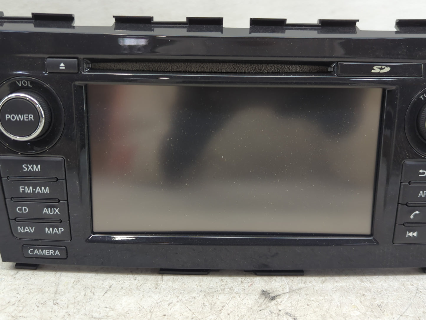 2013-2014 Nissan Altima Radio AM FM Cd Player Receiver Replacement P/N:259159HM0A 7 612 051 270 Fits Fits 2013 2014 OEM Used
